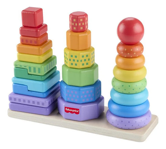 Apilador Fisher Price Torre De Actividades Madera