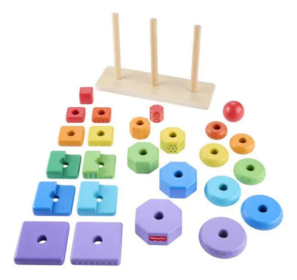 Apilador Fisher Price Torre De Actividades Madera