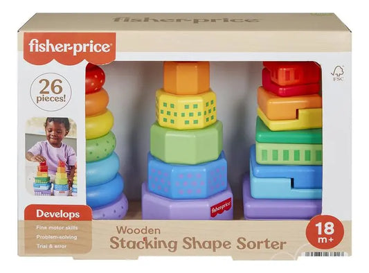 Apilador Fisher Price Torre De Actividades Madera