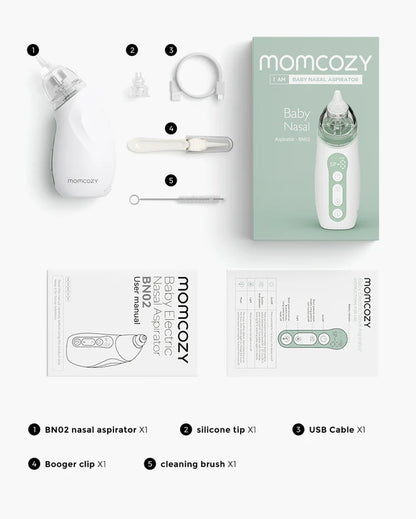 Aspirador nasal para bebés Momcozy
