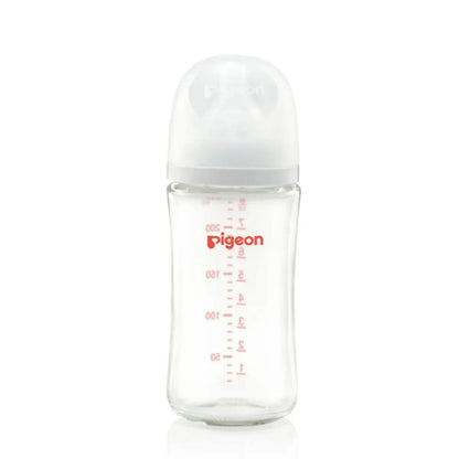 Biberon De Vidrio Softouch Peristaltico Plus 240 ml Boca ancha