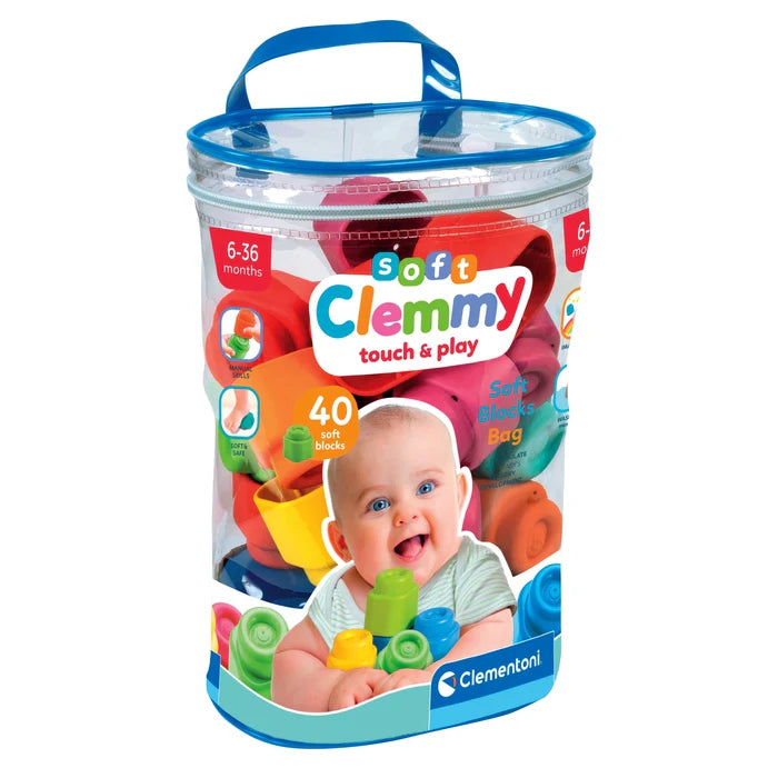 Bloques de Construccion Clemmy 40 piezas Clementoni
