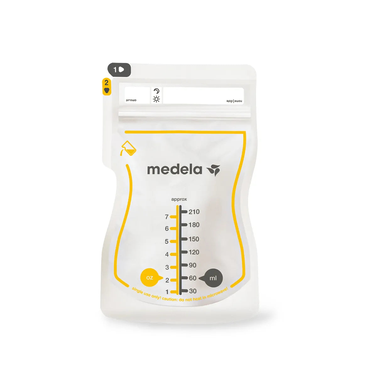 Bolsas de Almacenamiento De Leche Materna Easy Pour 50 Unid Medela