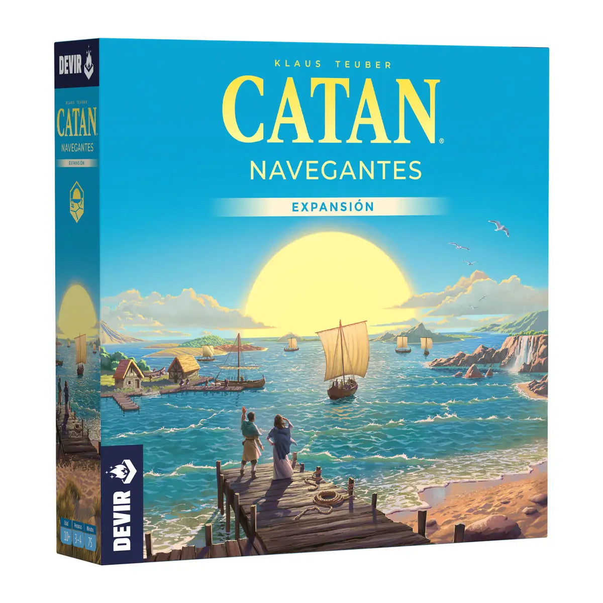Catan Navegantes  Expansión para Catan  Devir