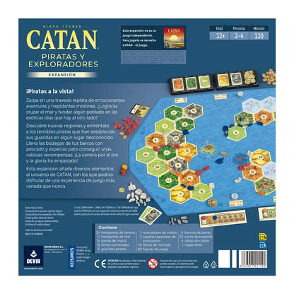 Catan Piratas y Exploradores Devir