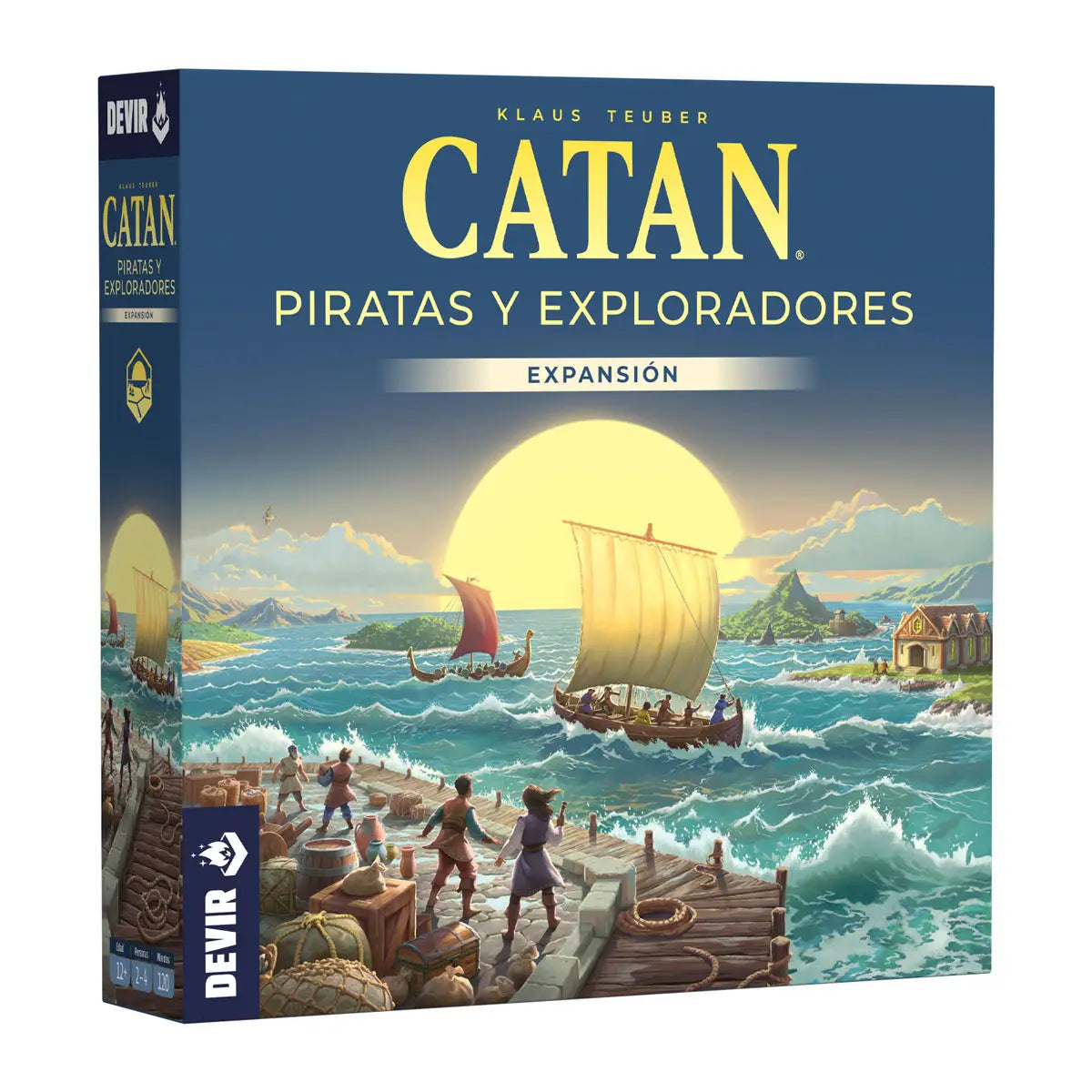 Catan Piratas y Exploradores Devir