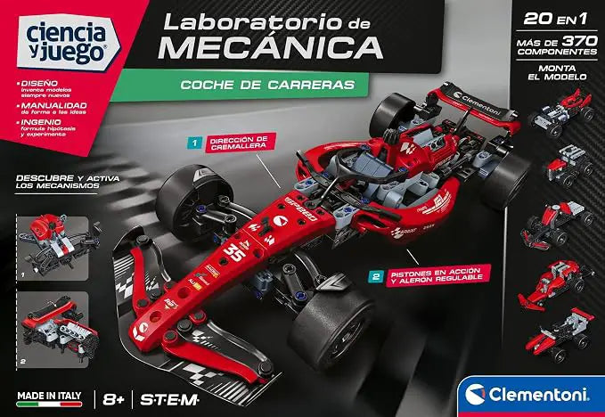 Coche de Carreras 20 en 1 Clementoni