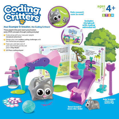 Coding Critters Scamper and Sneaker