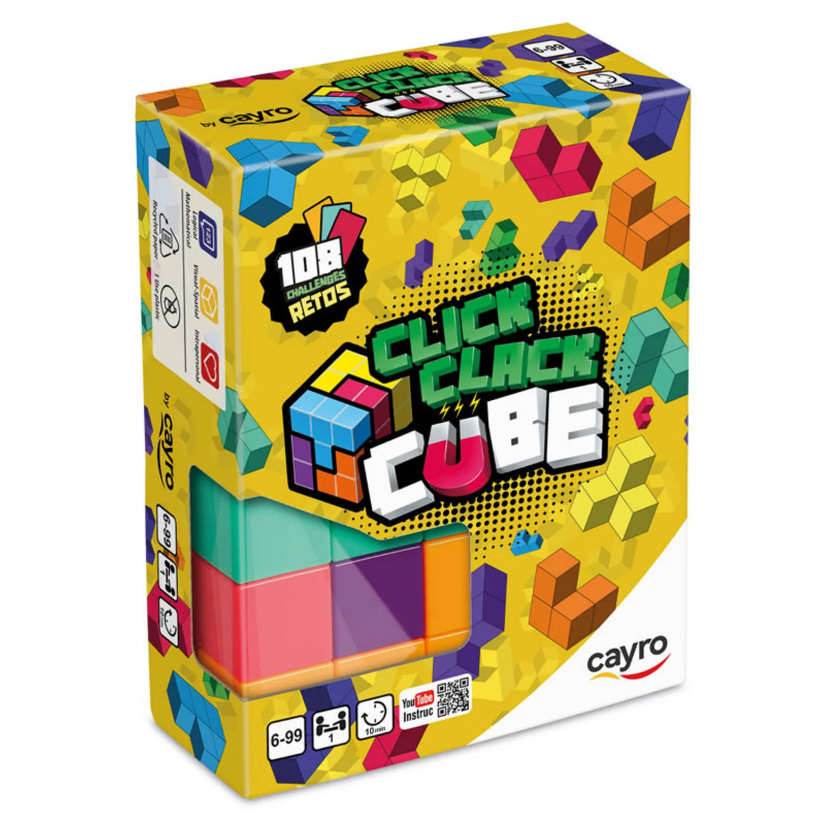 Cubo Click Clack Magnético Cayro