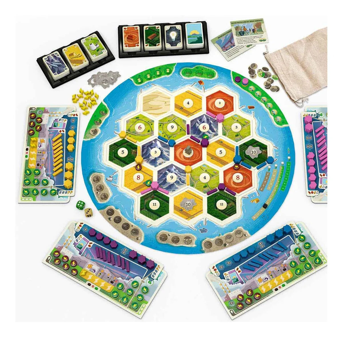 Catan Energias Juego De Mesa