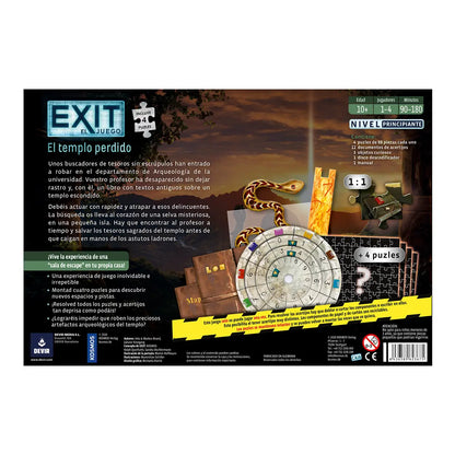 EXIT Puzzle El Templo Perdido Devir