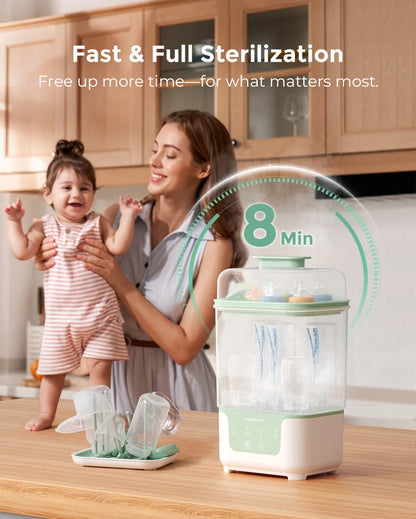 Esterilizador y secador de biberones 4 en 1 Momcozy