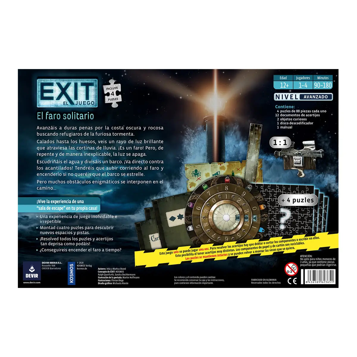 EXIT Puzzle El Faro Solitario Devir