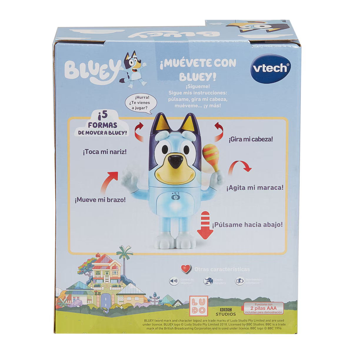 Figura Muévete Con Bluey Vtech