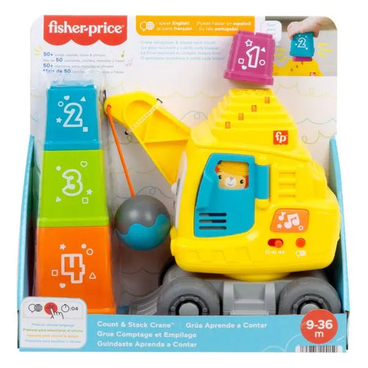 Grúa Aprende a Contar Fisher Price