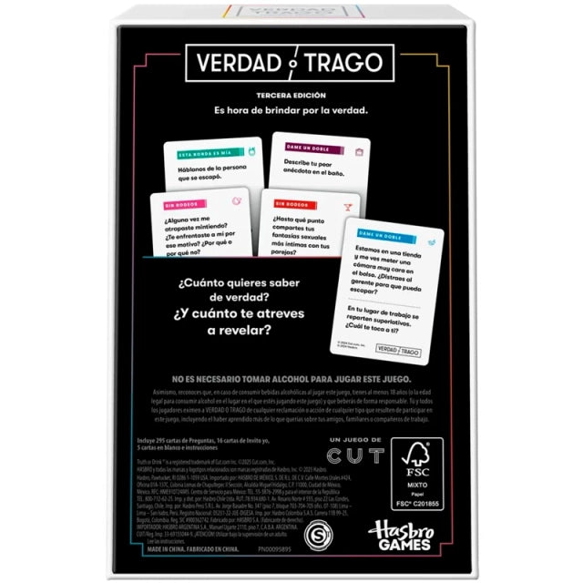 Hasbro Games Verdad O trago