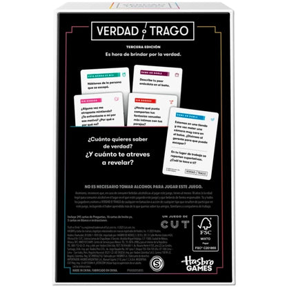 Hasbro Games Verdad O trago