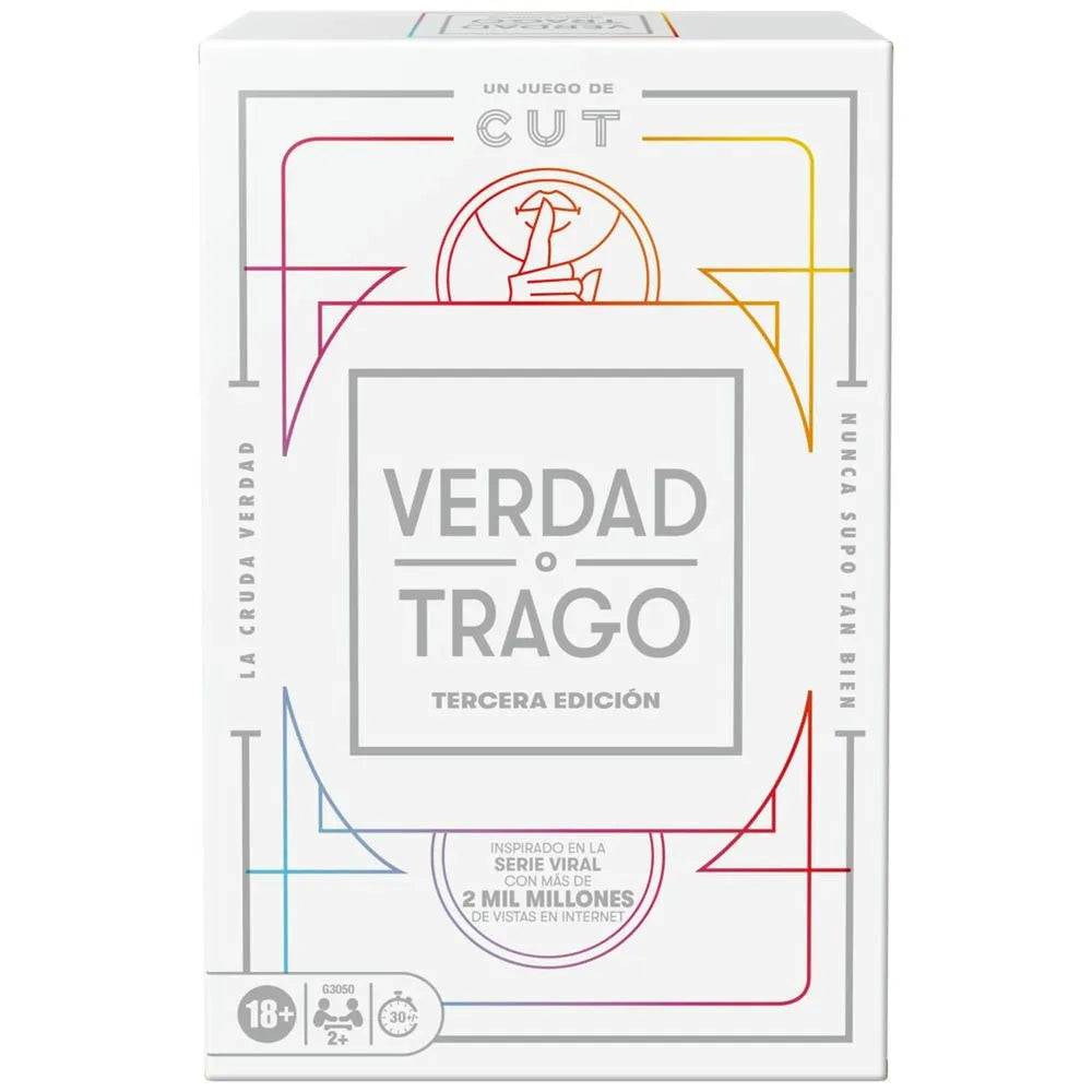 Juego de Mesa Verdad o Trago 3ª Edición – Hasbro