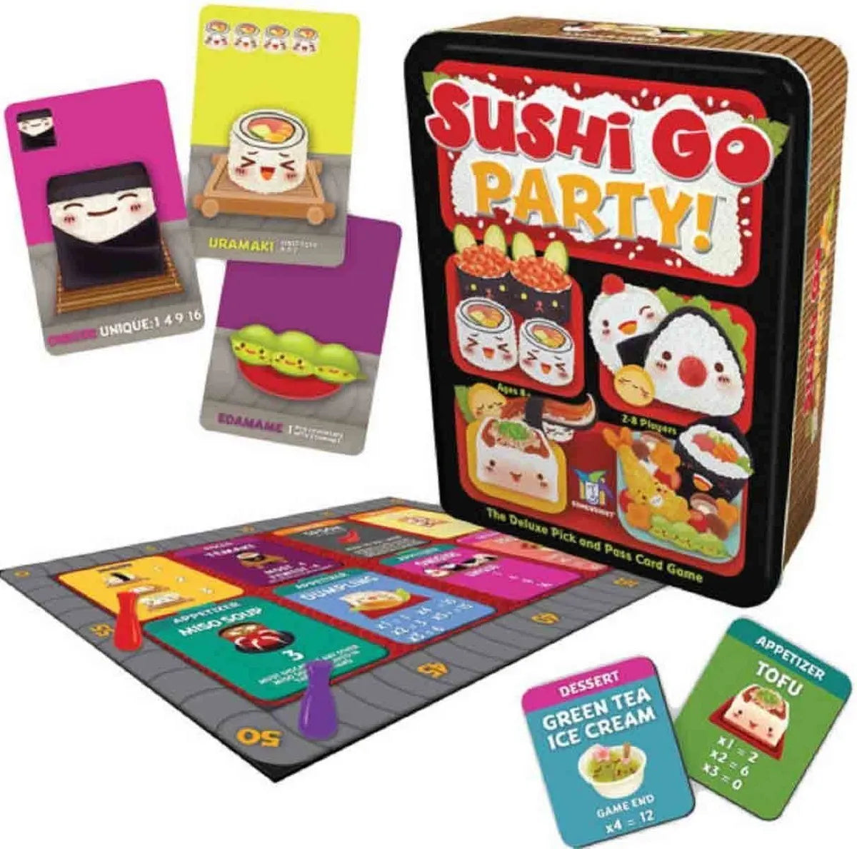 Juego De Mesa Sushi Go Party