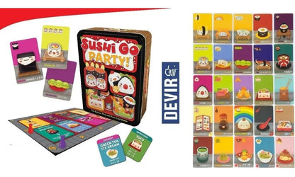 Juego De Mesa Sushi Go Party