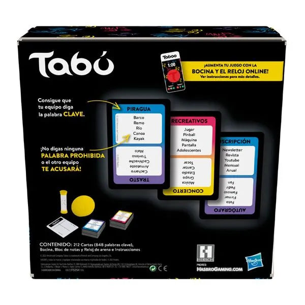 Juego De Mesa Taboo