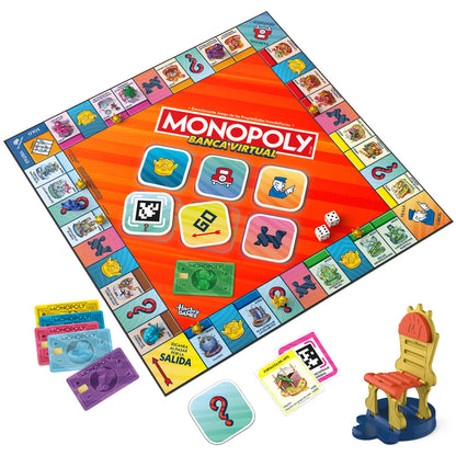 Juego de Mesa Monopoly Banca Virtual