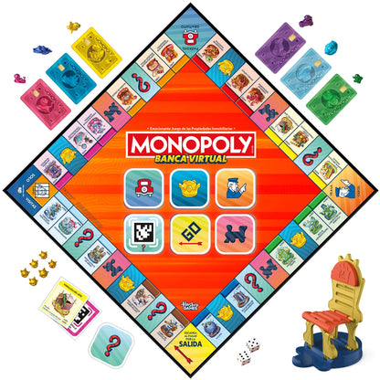 Juego de Mesa Monopoly Banca Virtual