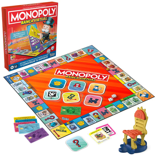 Juego de Mesa Monopoly Banca Virtual