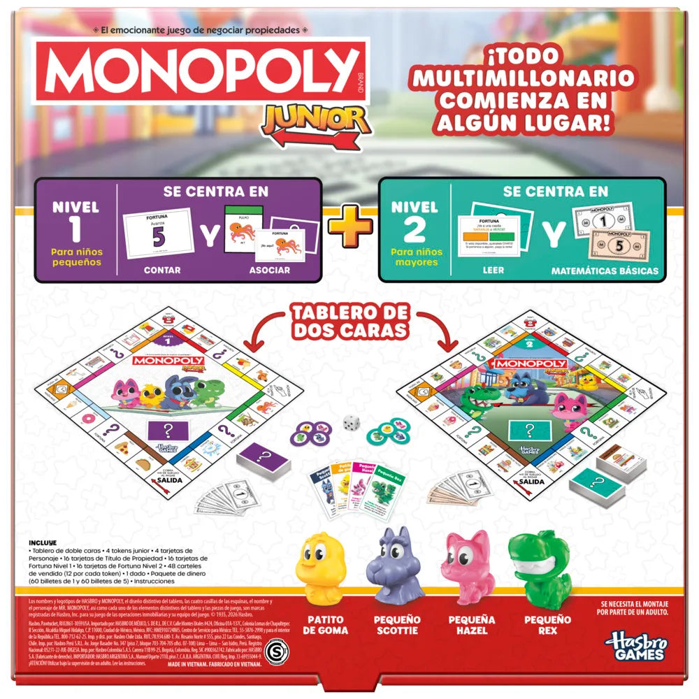 Monopoly Junior Hasbro Gaming