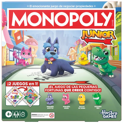 Juego de Mesa Monopoly Junior Hasbro Gaming