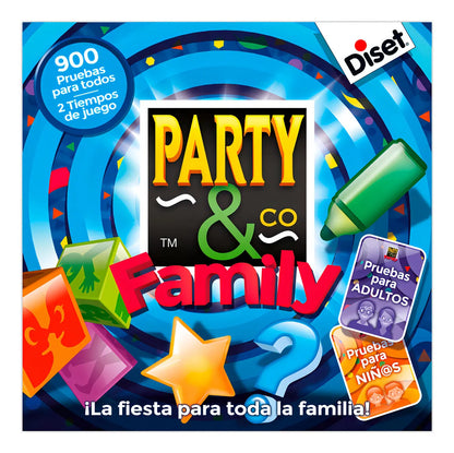 Juego de mesa party & co family