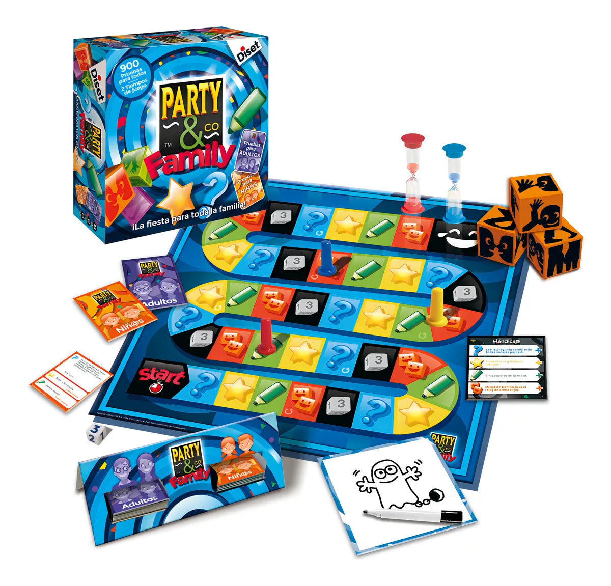 Juego de mesa Party and Co Family