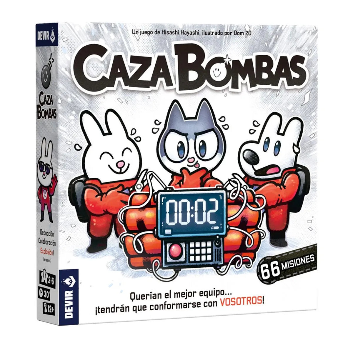 Juego de mesa Caza Bombas Devir