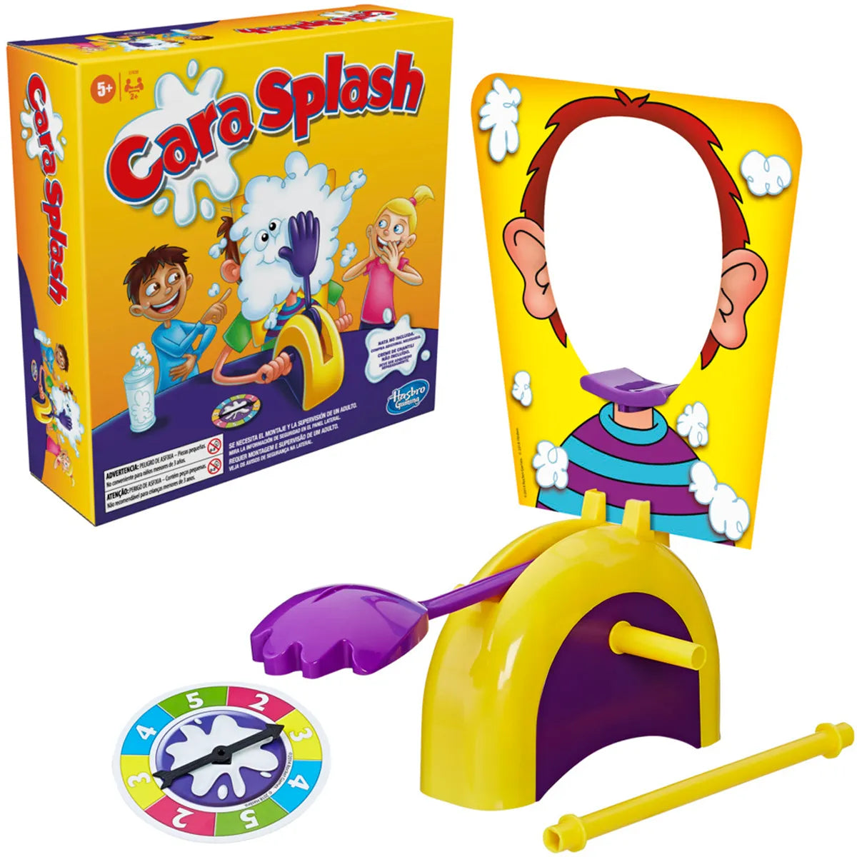 Juego de mesa Hasbro Gaming Cara Splash Pastelazo