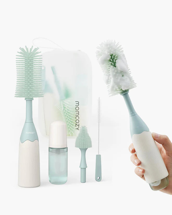 Kit de cepillos para biberones Momcozy
