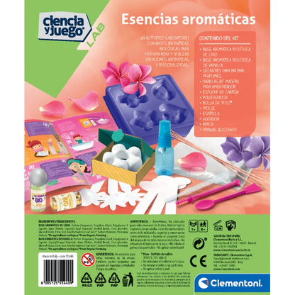 Laboratorio de esencias aromáticas