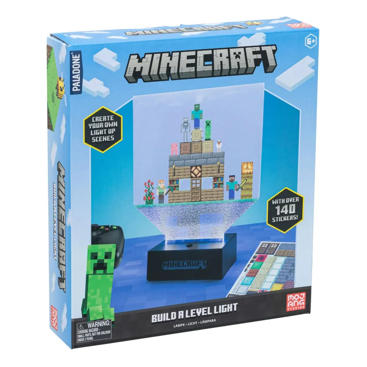 Lámpara de Minecraft build a level light