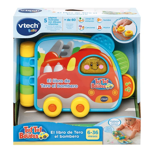 Libro de Tero el Bombero Vtech