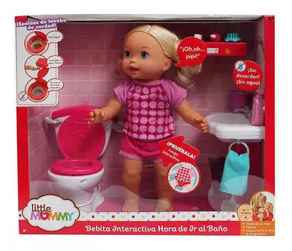 Little Mommy Bebita Interactiva Hora De Ir Al Baño