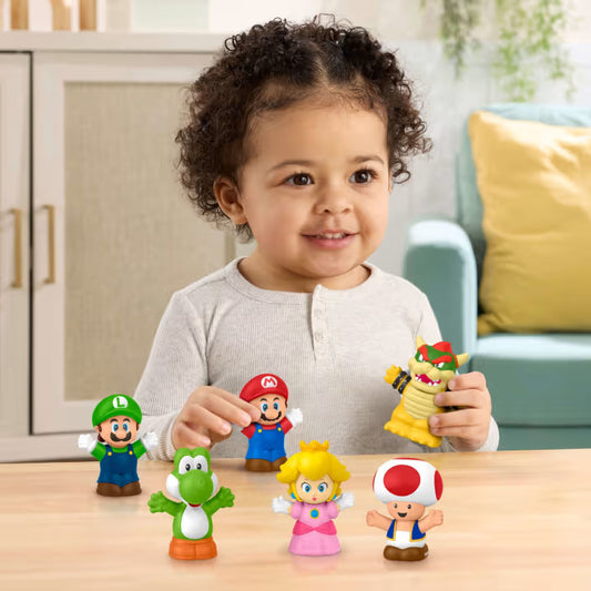 Little People Set de figuras Super Mario