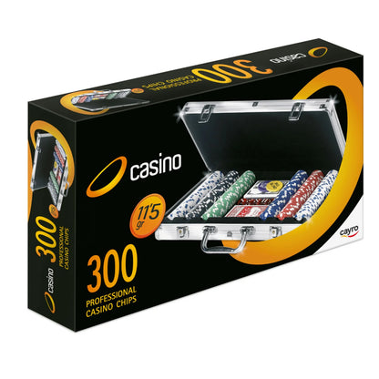 Maletín de Póker 300 Fichas Cayro