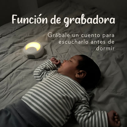 Máquina de Ruido Blanco Portátil con Luz Roja Drimzzz