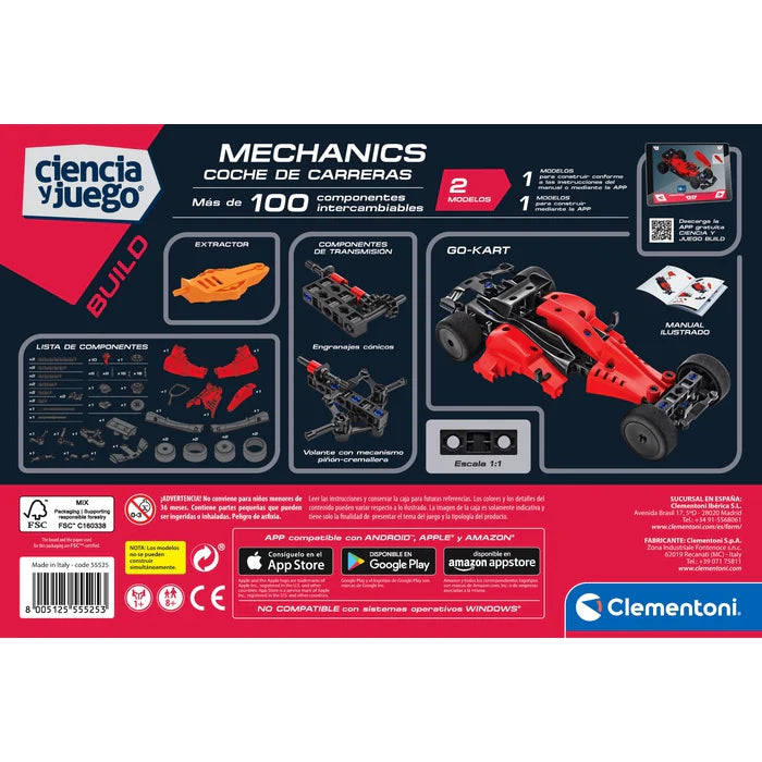Mechanics Coche de Carreras Clementoni
