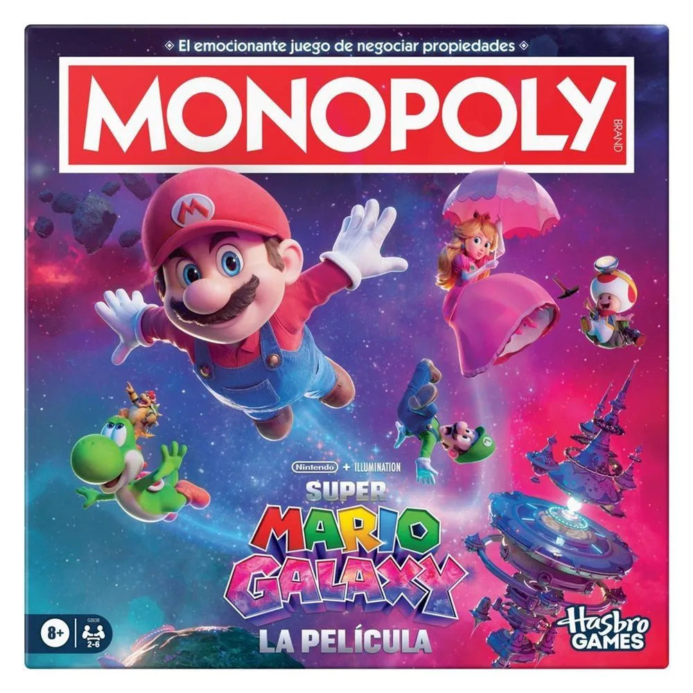 Monopoly Super Mario Galaxy La Película