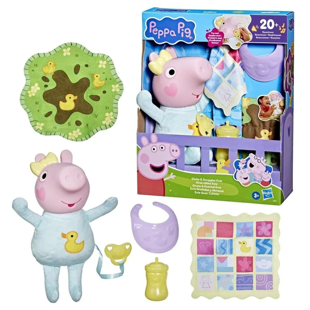 Muñeca Evie Gruñidos Y Abrazos Peppa Pig