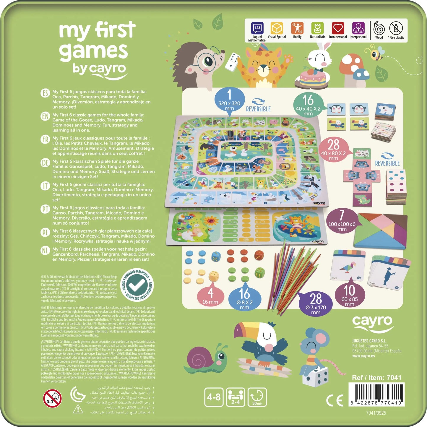 Mi Primer 6 Juegos Cayro