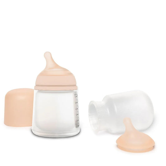 Pack Biberón Anticólicos ZeroZero 180ml con Tetina y Bolsa de Recambio