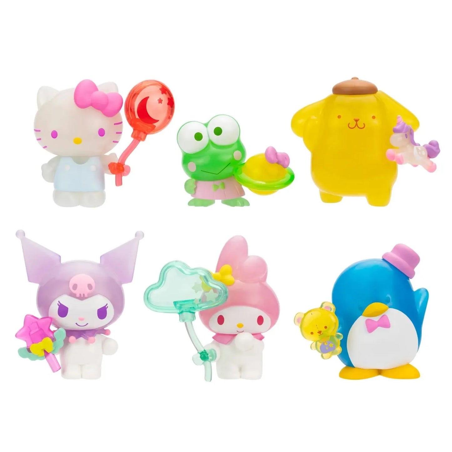Pack x 6 Figuras Hello Kitty y Amigos Dreamland