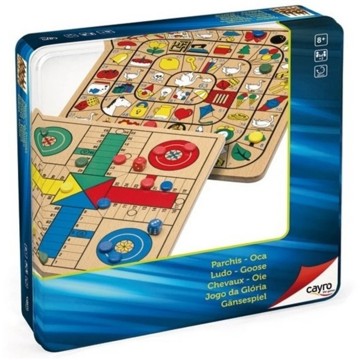 Parchis Oca en Lata Cayro