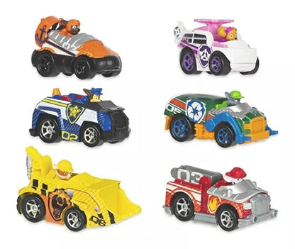 Paw Patrol Pack De Carros De Metal X 6